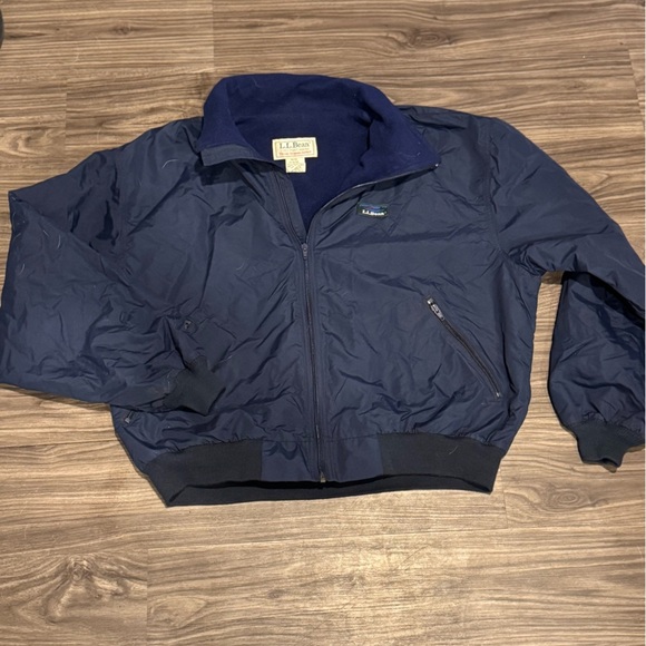 Vintage 90s L.L. Bean Three Season Jacket – Men’s XL – Made in USA – Navy Blue - Picture 1 of 7